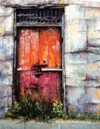 Gallery 11 - Tracy Klinesteker - Door Series #2 Red Portal