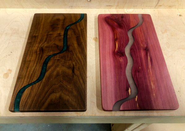 Gallery 1 - Make and Take: Resin River Serving Board