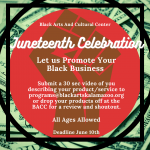 Promote Black Owned Businesses