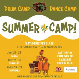 Rootead Drum & Dance Summer Camp