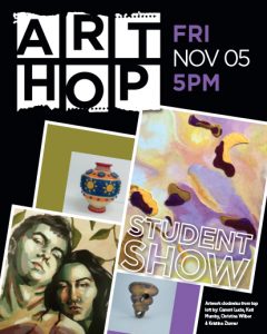 Art Hop November 2021 - Student Show