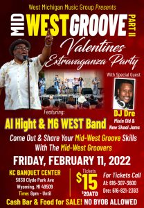 Valentine Concert With Al Hight & M6-West