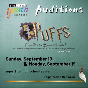 Auditions: "PUFFS, Or: Seven Increasingly Eventful Years at a Certain School of Magic and Magic"