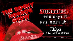 "The Rocky Horror Show" Auditions