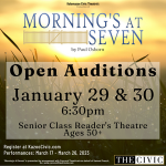 Auditions: Morning's at Seven