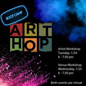 Art Hop Bootcamp for Artists!