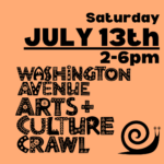Washington Ave Arts+Culture Crawl (WAACC) July 13
