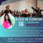 KJSO Spring Concert – “…and Abroad” with Gilmore Young Artist, Harmony Zhu
