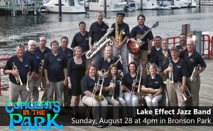 Concerts in the Park - Lake Effect Jazz Band